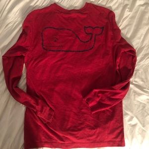 Vineyard Vines Shirts - Red Men’s Vineyard Vines Long Sleeve Vineyard Vines Shirts - Red Men’s Vineyard Vines Long Sleeve